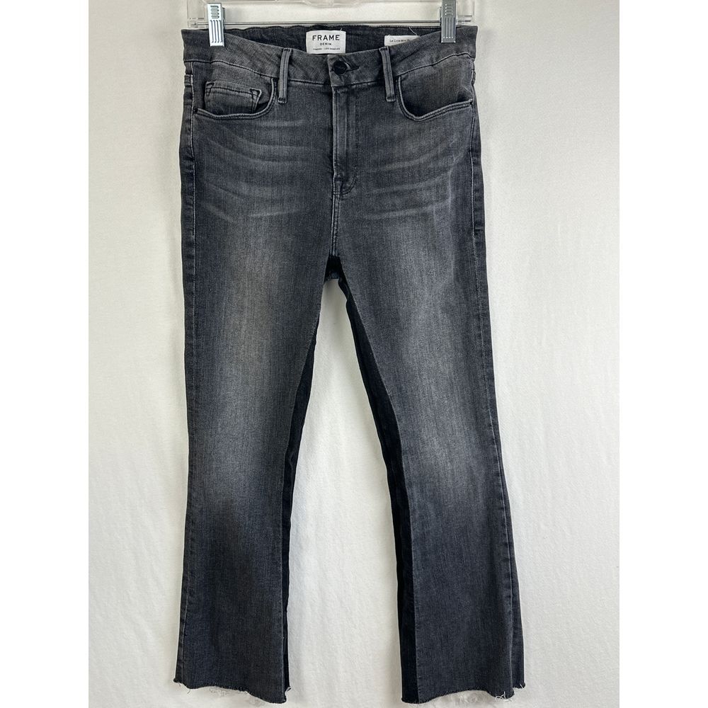 FRAME Jeans Women's 29 Mini Crop Boots